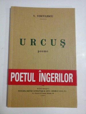URCUS - POEME - V. VOICULESCU foto