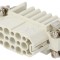Conector HDC Inserturi Contact Mamă S-D PIN 15 40-125&deg;C