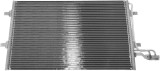 Condensator climatizare AC Volvo C30 12, S40/V50 12, motor: 1.6, 1.6 D, 1.8, 2.0, 2.0 d, Condenser fara uscator 61472, 655x382x16, miez si rezervor