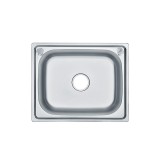 Chiuveta Bucatarie Inox Yato Mont Patrata 50x40cm, 1-2 Cuve, Zincat, Argintiu/Negru/Auriu/Alb/Gri/Bej, Scurgere 100mm, Cu/Fara Preaplin
