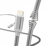 Cablu De Incarcare/Date Hama Lightning Metal 1.5M Silver 42506471