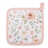 Cumpara ieftin Servet termic vase fierbinti bumbac multicolor Flowers JH 20x20 cm