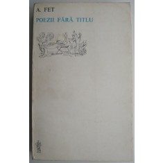 Poezii fara titlu &ndash; A. Fet