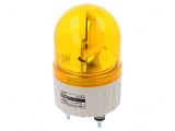 Semnalizator Luminos Rotativ Ambră 24VDC IP44