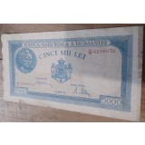 Romania 5000 lei 1945 21 august