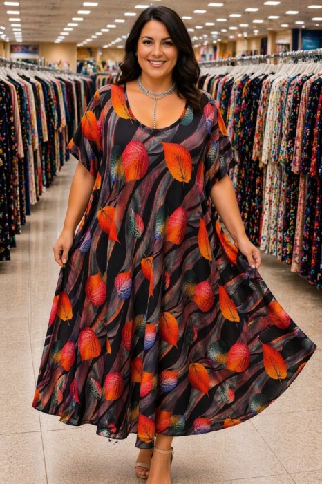 Rochie Maxi din Vascoza cod 0035Marimea