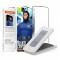 Folie de protectie Ecran Blueo Crystal Anti-Scratch Applicator pentru Apple iPhone 16 Pro Max, Sticla Securizata, Full Glue, Neagra