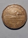 1 dollar 1987 Canada