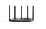 Router wireless Hikvision, WiFi 6, AX3000 3000Mbps, dual-band, 5 antene, Gigabit WAN/LAN, Mesh, management prin aplicatie, DS-3WR30X