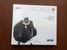 art tatum seria jazz ballads vol. 18 documents compilatie dublu disc 2 cd selectii muzica jazz pian sigilat nou 2004