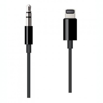 Lightning to 3.5mm Audio Cable, 1m, Black foto