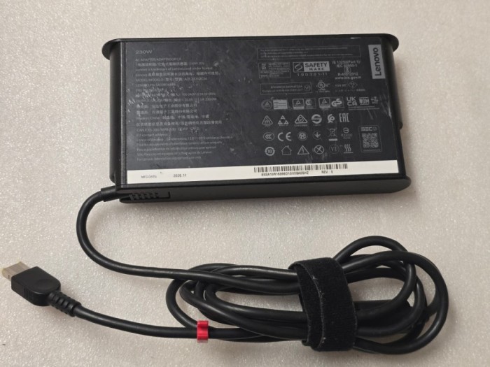 Incarcator original Lenovo 20.0 V 11.5A 230W ADL230SDC3A - mufa tip USB
