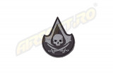 PATCH CAUCIUC - ASSASSIN SKULL - SWAT, JTG