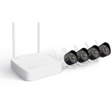Kit supraveghere wireless HD 4 canale, K4W-3TC, Wi-Fi Network, Tenda