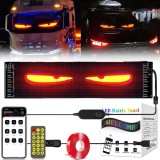 Cumpara ieftin Panou LED Matrix Flexibil RGB, Control Aplicatie, Afisaj Publicitar 374x92mm,devil evies