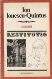 ION IONESCU-QUINTUS - SCRIERI