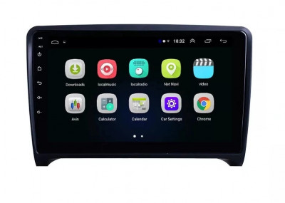 Navigatie Auto Multimedia cu GPS Android Audi TT (2006 - 2012), Display 9 inch, 2GB RAM +32 GB ROM, Internet, 4G, Aplicatii, Waze, Wi-Fi, USB, Bluetoo foto