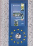 PRIMA MAPA FILATELICA si NUMISMATICA din ROMANIA 2009 TIRAJ 105 BUC.MNH 6 SCAN, Nestampilat