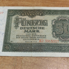 Bancnota 50 Deutsche Mark 1948 AD3915007 #A5930HAN