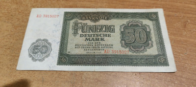 Bancnota 50 Deutsche Mark 1948 AD3915007 #A5930HAN foto