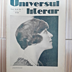 Revista Universul Literar nr.7/1928