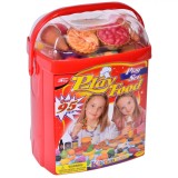 Set Jucării Alimente Artificiale, 95 Piese, Multicolor, Oem