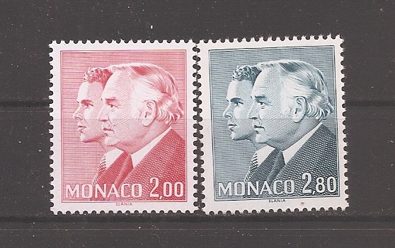 Monaco 1983 - Rainier III și Prințul Albert, MNH