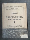 Elena Dem. Popescu - Programe de gimnastica cu muzica pentru demonstratii