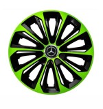 Cumpara ieftin Set 4 capace roti Extra strong green R14 pentru gama auto Mercedes-Benz
