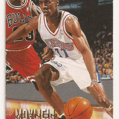 Cartonas baschet NBA Fleer 1996-1997 - nr 82 Vernon Maxwell - 76ers