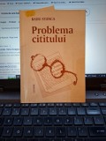 Problema cititului - Radu Stanca