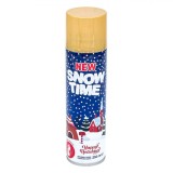Spray Decorativ Crăciun, Snow Time, Capacitate 250ml, Culoare Auriu, Oem