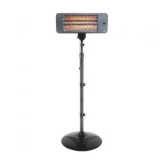 Radiator halogen de exterior, 2000w, 3 trepte de incalzire, stativ inoxidabil, ipx4 MultiMark GlobalProd foto