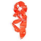 Elastic rosu cu motive de Craciun