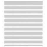 Jaluzea tip zebra gri deschis latime tesatura 115,9cm poliester