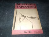 REVISTA BULETINUL SAPTAMANII NR 30 1937