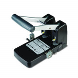 Perforator Noki P-1000, Capacitate 100 Coli, Negru, Plastic/Metal, Perforator Capacitate Mare, Perforator pentru Hartie, Perforator de Hartie, Perfora