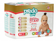 Set scutece-chilotel, marca Predo, Marimea 4, 7-18Kg, 80buc/pachet foto