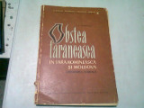 OBSTEA TARANEASCA IN TARA ROMANEASCA SI MOLDOVA - P.P. PANAITESCU