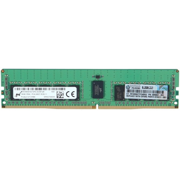 Memorie Server 16GB DDR4 PC4-2400, 1Rx4, CL17, 2400 MHz - HP 809082-091