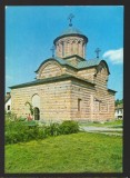 CPIB 22349 - CARTE POSTALA - CURTEA DE . BISERICA DOMNEASCA, ARGES, NECIRCULATA