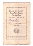 Coala de familie inmatriculare bisericeasca romano-catolica, Pancota 1931