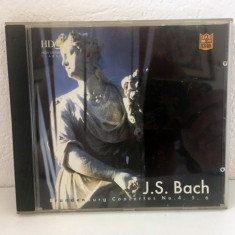 *CD muzica Clasica J.S. Bach, Concertele branderburgice nr. 4, 5, 6