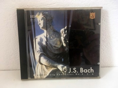 *CD muzica Clasica J.S. Bach, Concertele branderburgice nr. 4, 5, 6 foto