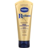 Cremă De M&acirc;ini Hrănitoare, Vaseline, Radiant X Hand Butter Shea, Hidratare Intensivă M&acirc;ini Uscate, Catifelare Și Protecție Piele, 101 ml