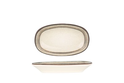 Bonna Placa de service - Cortado - Por&amp;Aring;&amp;pound;elan - 15x8.5 cm - set de 4 foto