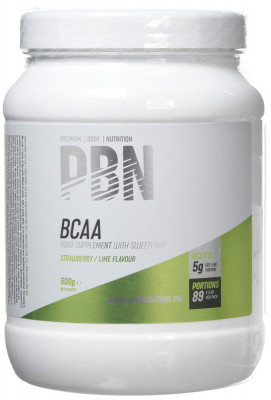 Supliment Alimentar Amfit Nutrition, BCAA Aroma de capsuni si lime, 500 g foto