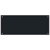 Cumpara ieftin Panou antistropi de bucatarie, negru 100x40cm sticla securizata