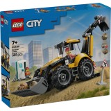 Lego city buldoexcavator galben 60480