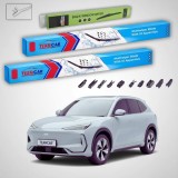 Cumpara ieftin Ștergătoare Geely EX5 BEV 2025-2026 | Set Față și Spate Flat &ndash; TeamCar&reg;